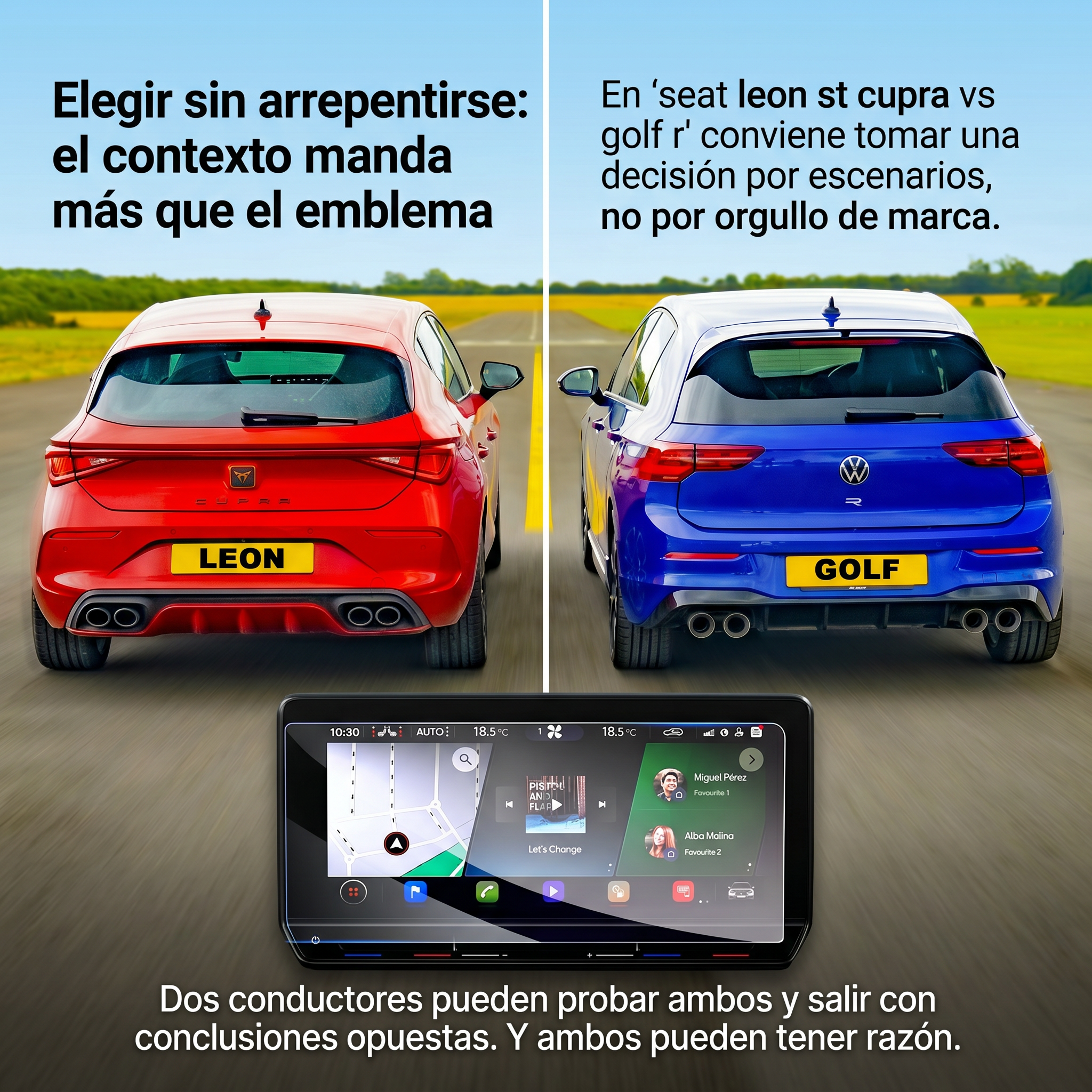 Elegir sin arrepentirse: el contexto manda más que el emblema