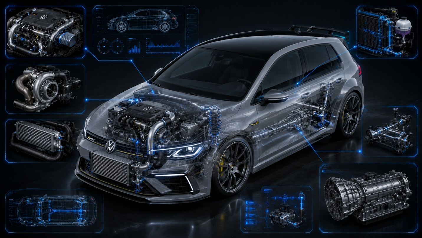 Golf R 400 CV: el deportivo que todos querían ver en producción
