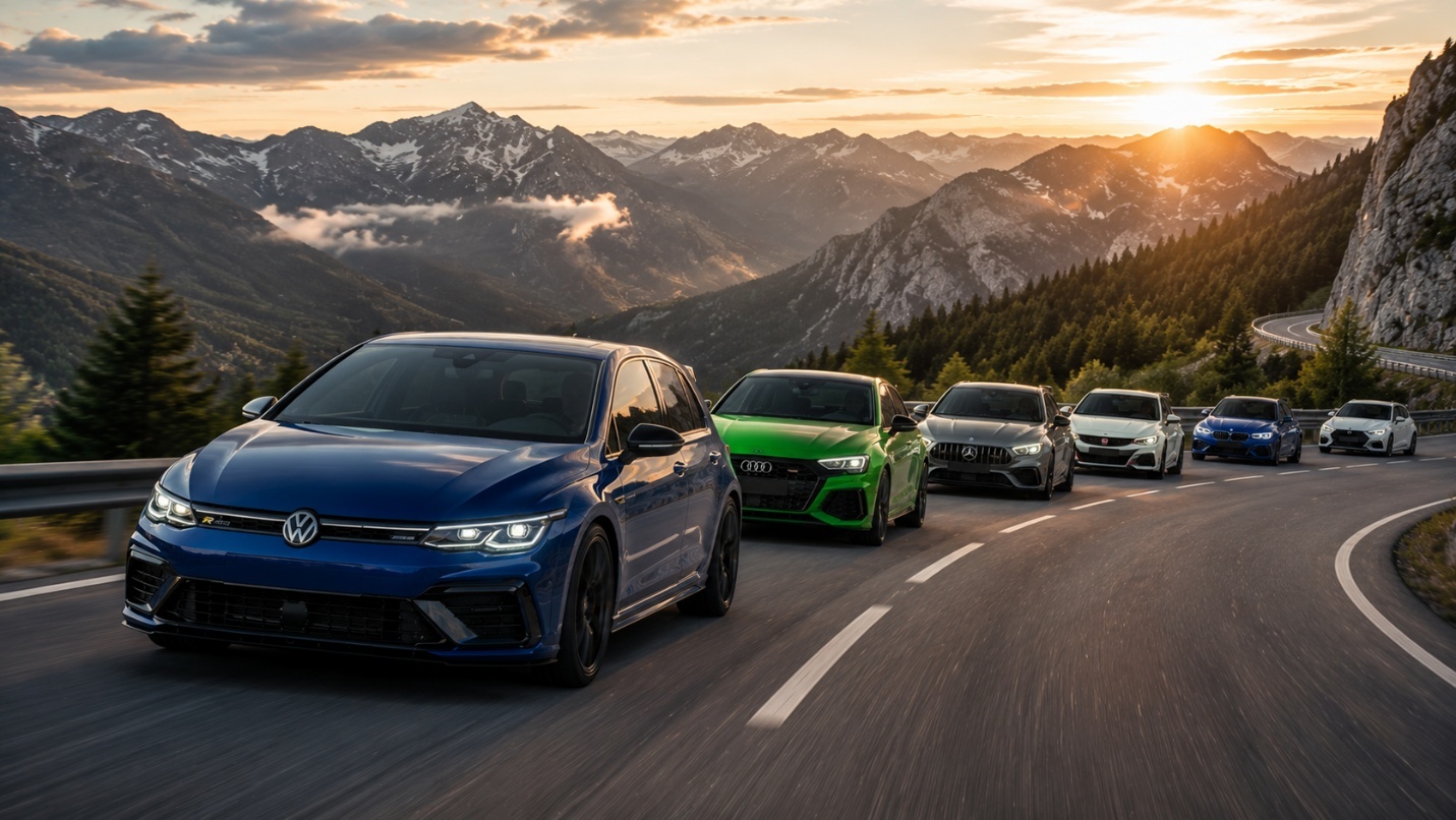Golf R vs: ¿contra qué deportivo compacto se compara realmente?